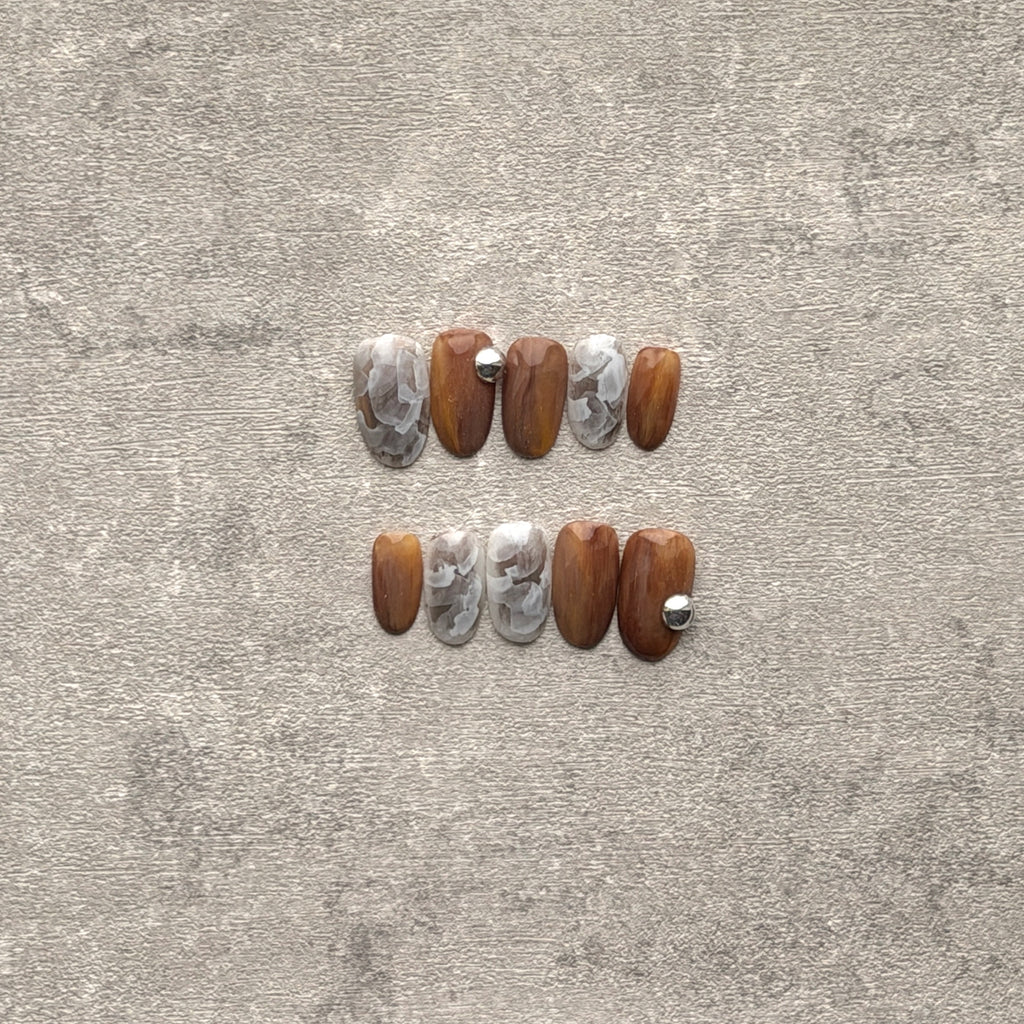 Smoky Amber Stone