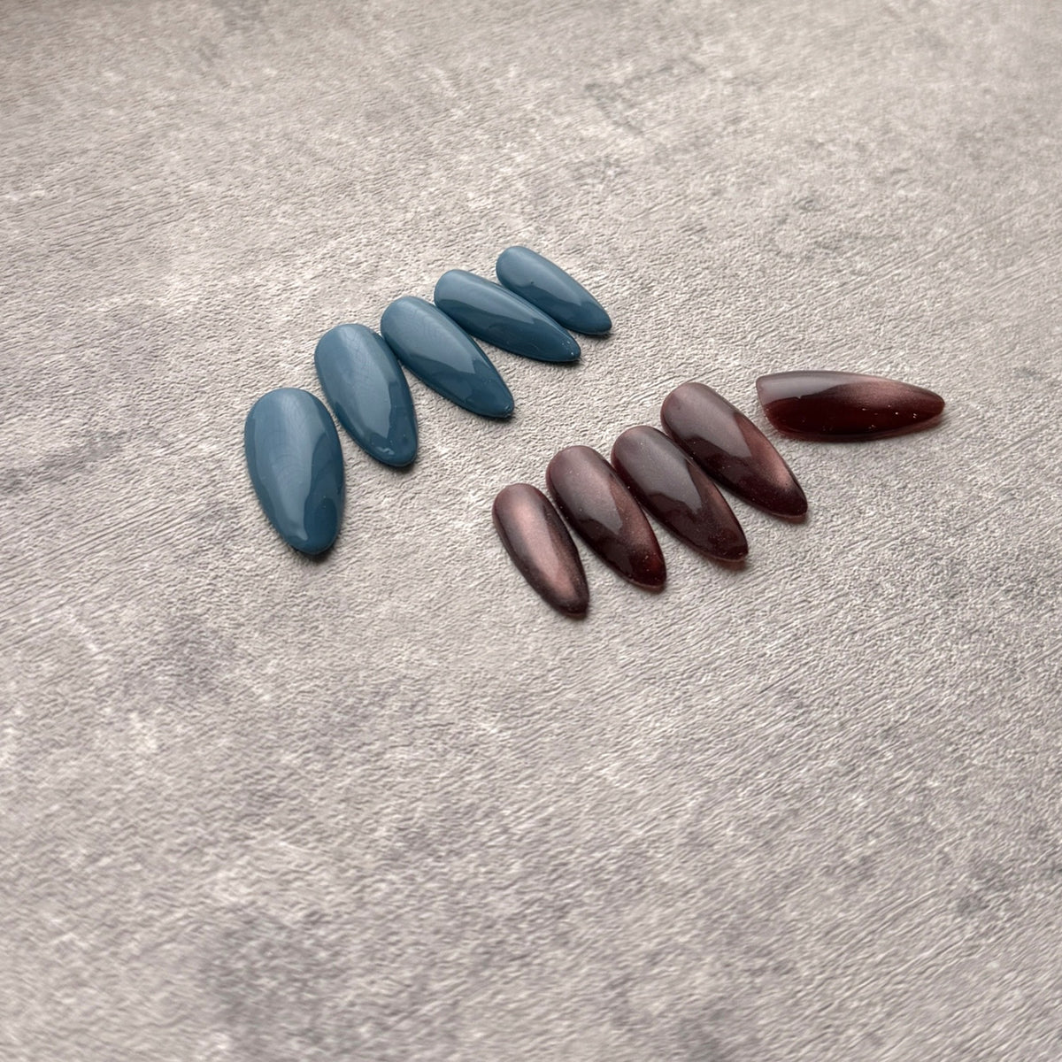 MIST — Dusty Blue & Brown