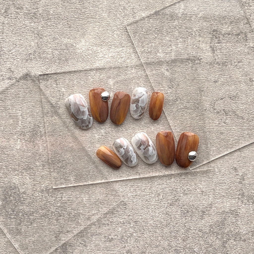 Smoky Amber Stone
