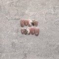 Mauve Fleur Jewel Magnet